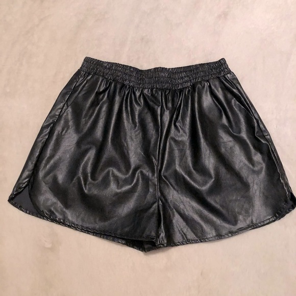 glam Pants - Glam Women’s Leather Shorts